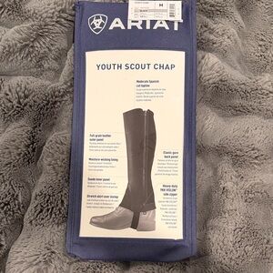 Ariat Youth Scout Chap in Black
